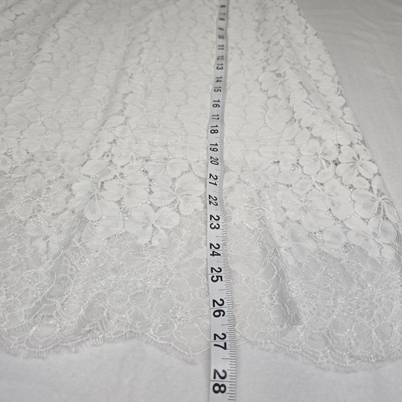 Express‎ High Waisted Lace Pencil Skirt Lined Size Small - Picture 5 of 8